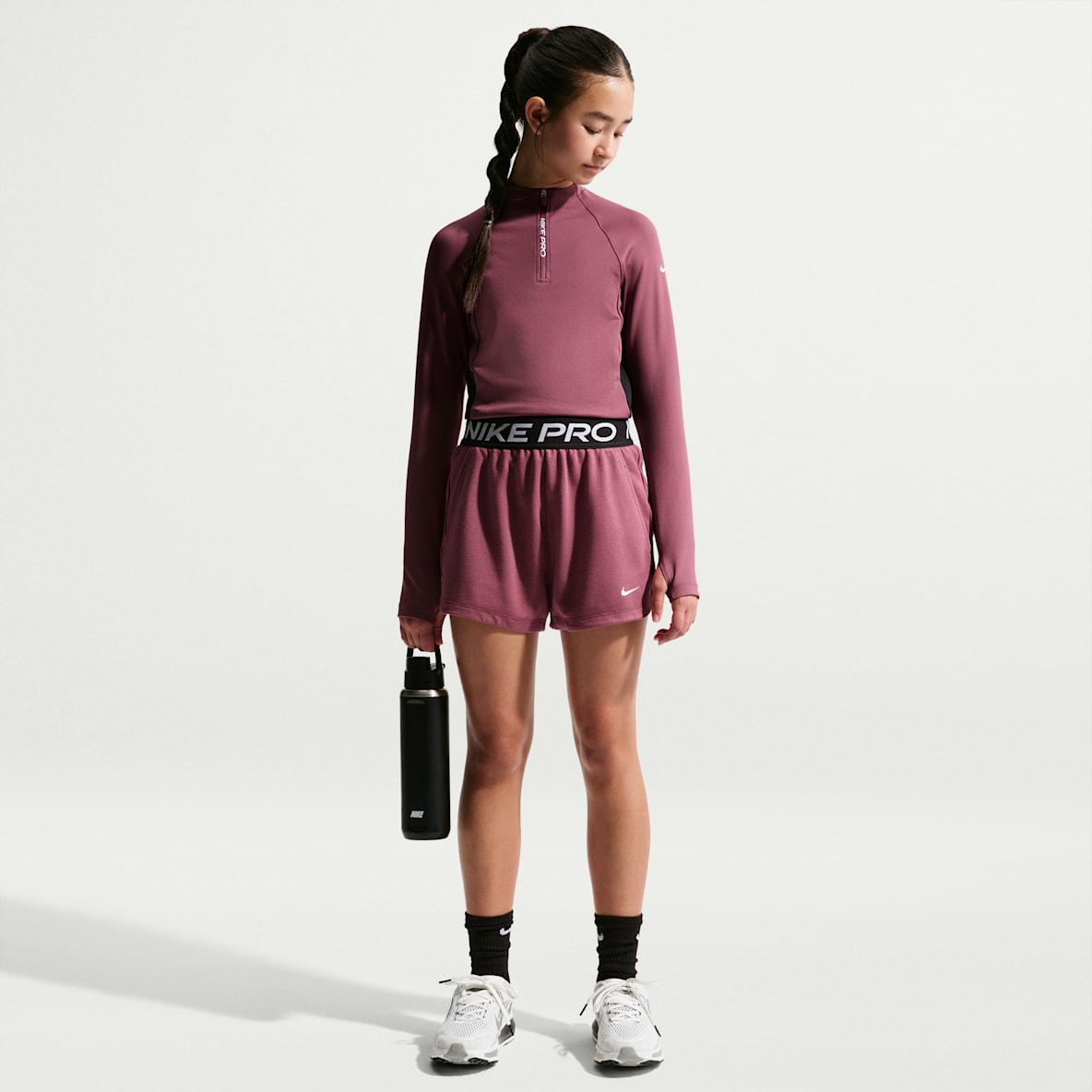 Nike Pro Fleece Older Kids' (Girls') Dri-FIT Shorts