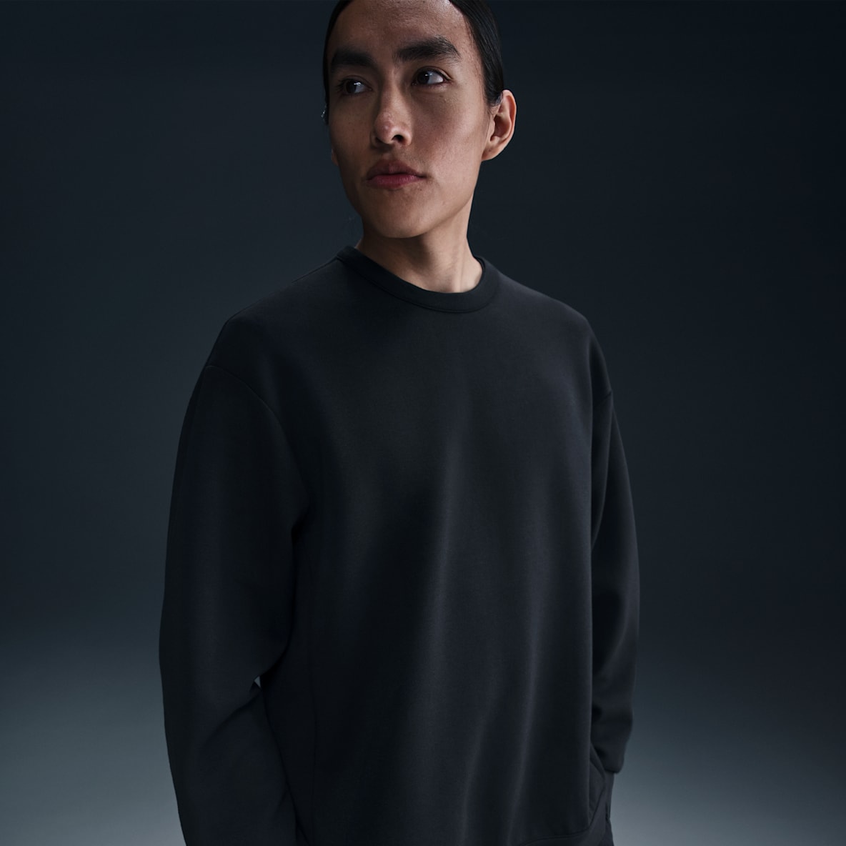Nike 24.7 ImpossiblySoft Haut à col ras-du-cou Dri-FIT pour homme
