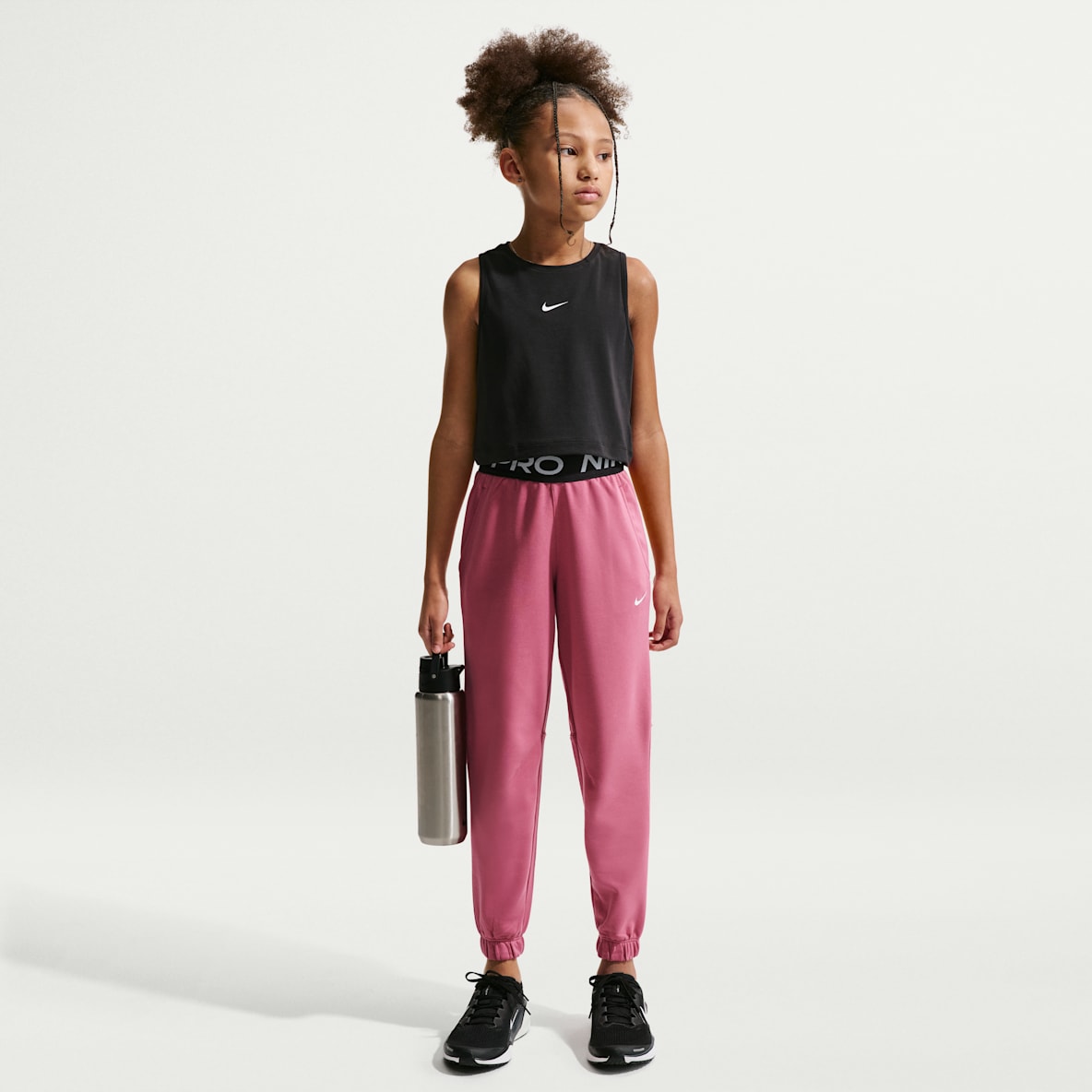 Nike Pro Fleece Big Kids' (Girls') Dri-FIT Joggers