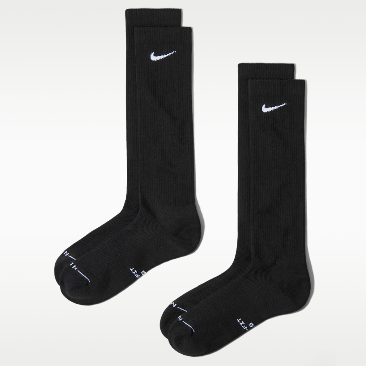 Nike エブリデイ エレベーテッド オーバーザカーフ ソックス (2足)