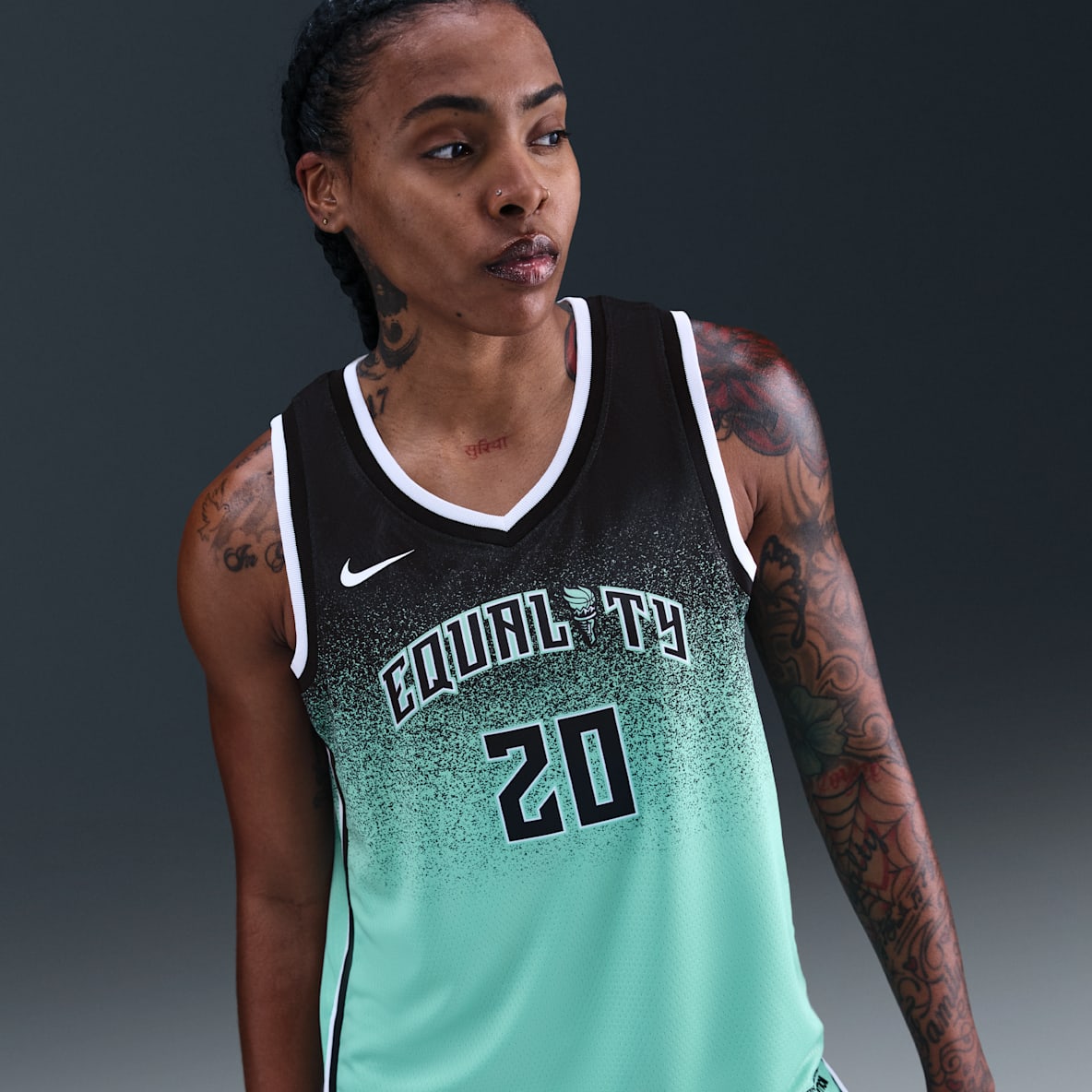 Sabrina Ionescu New York Liberty Jersey Nike Dri-FIT de la WNBA Victory