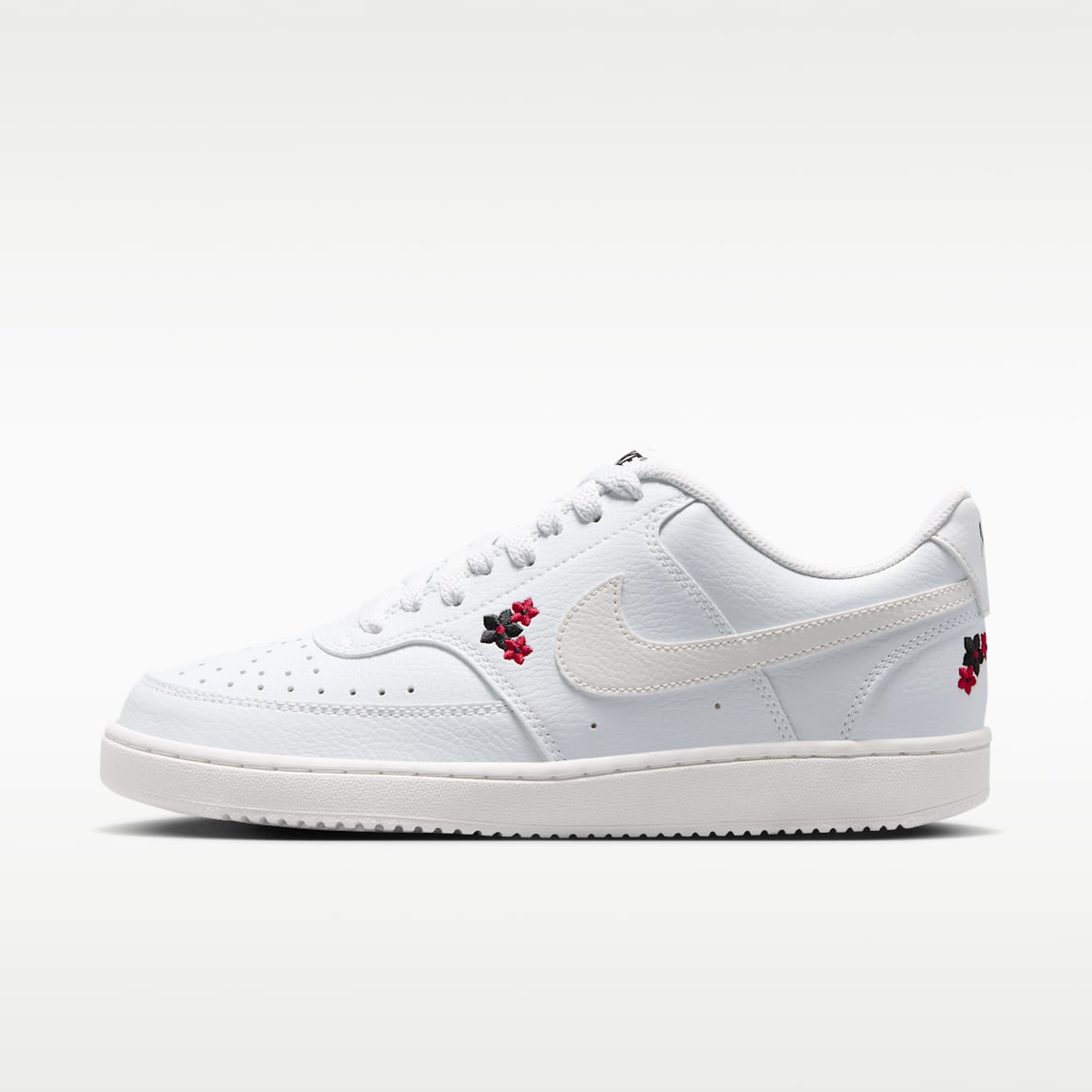 Nike Court Vision Low SE "Stitched Floral" Women's Shoes