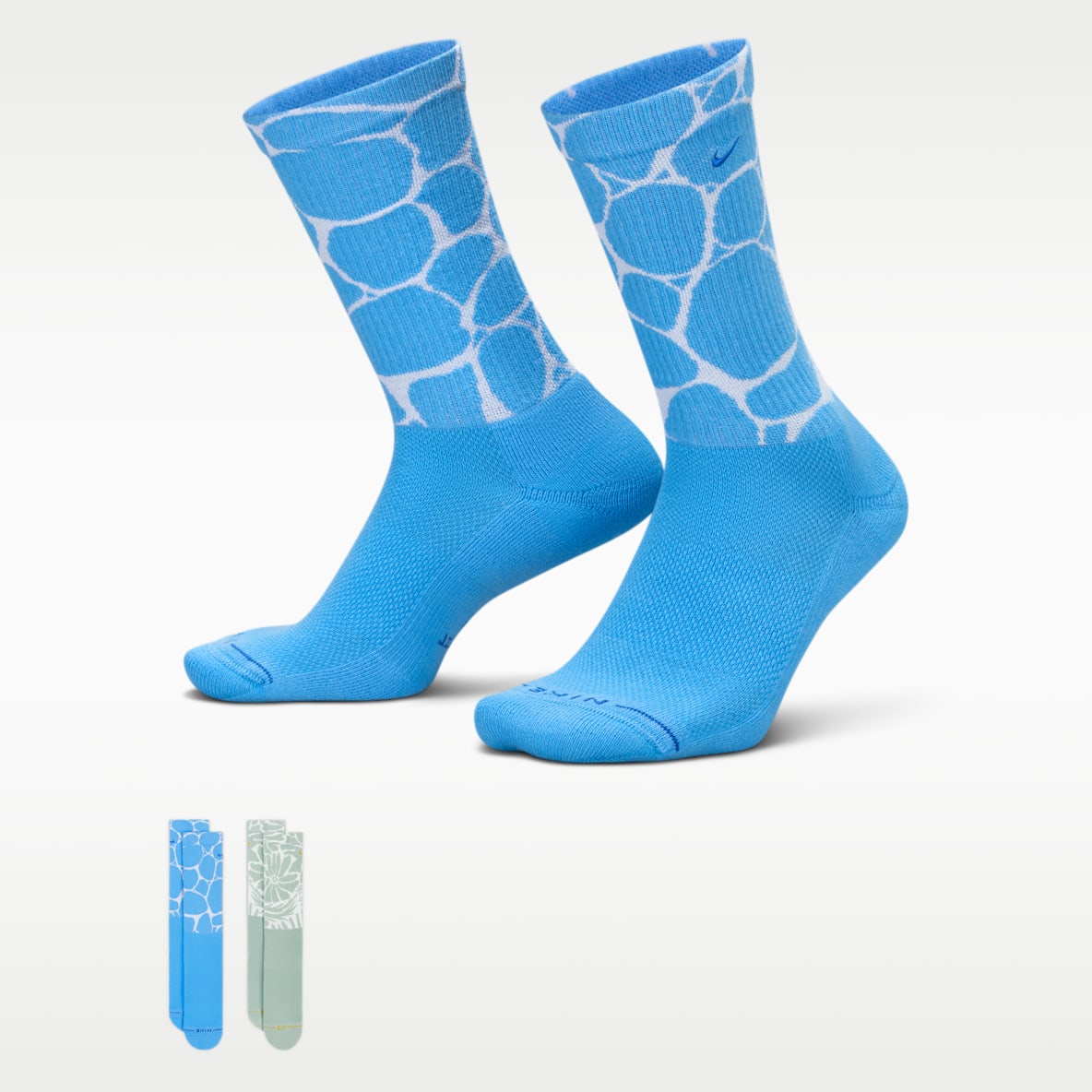 Nike Everyday Elevated Crew Socks (2 Pairs)