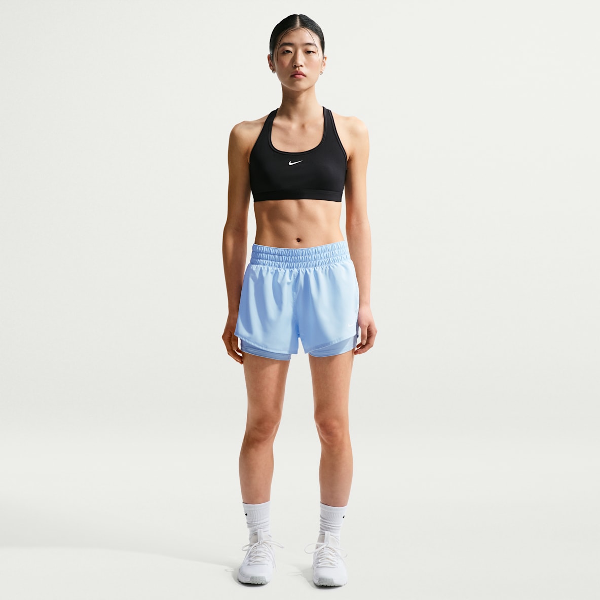 Nike One Women's Dri-FIT Mid-Rise 8cm (approx.) 2-in-1 Shorts