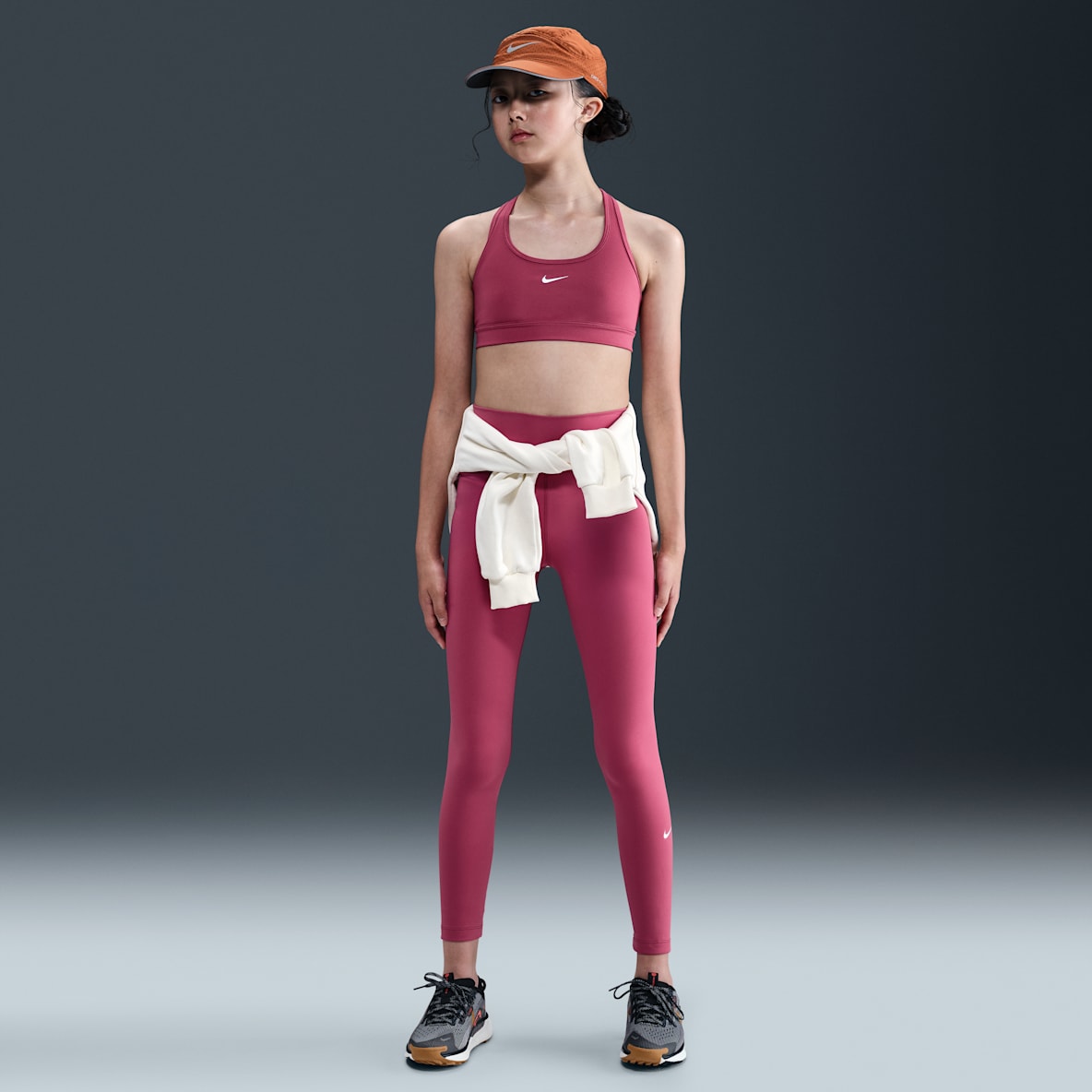 Nike One Big Kids' (Girls') Dri-FIT High-Waisted Leggings