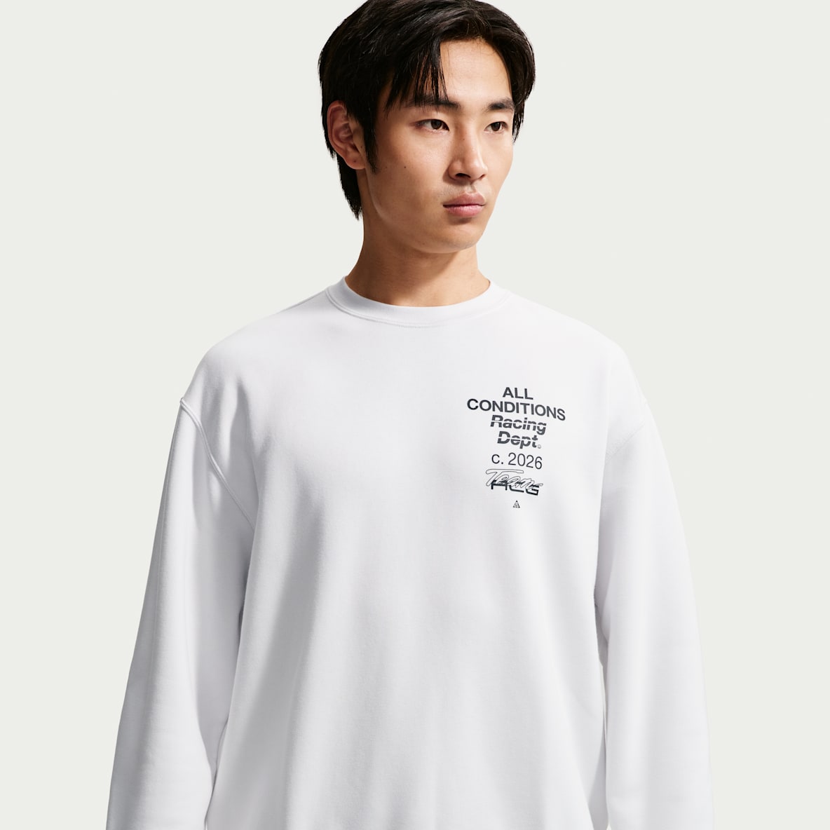 ACG "Tuff Fleece" メンズ Dri-FIT クルーネック スウェットシャツ