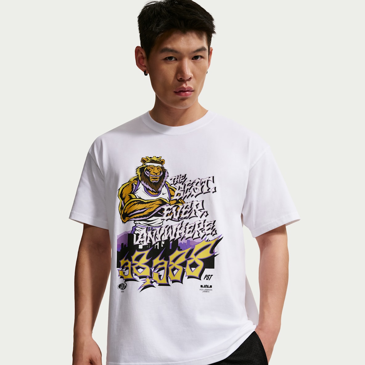 LeBron 'For The Record' Nike Men's Basketball T-Shirt