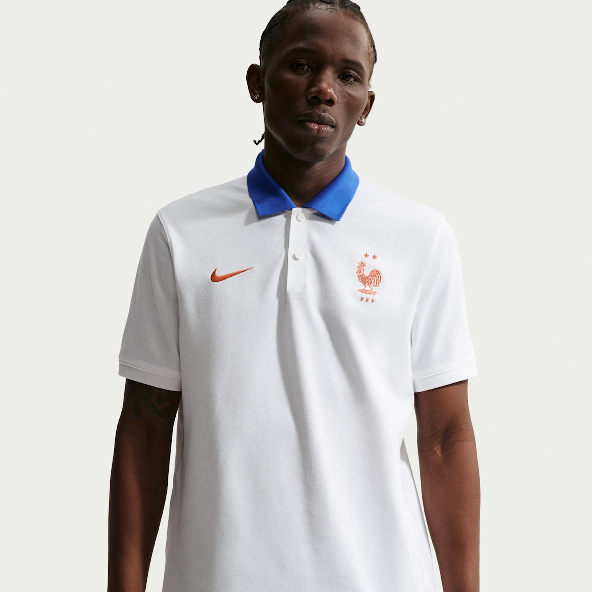 The Nike Polo FFF Polo de foot Nike Dri-FIT pour homme