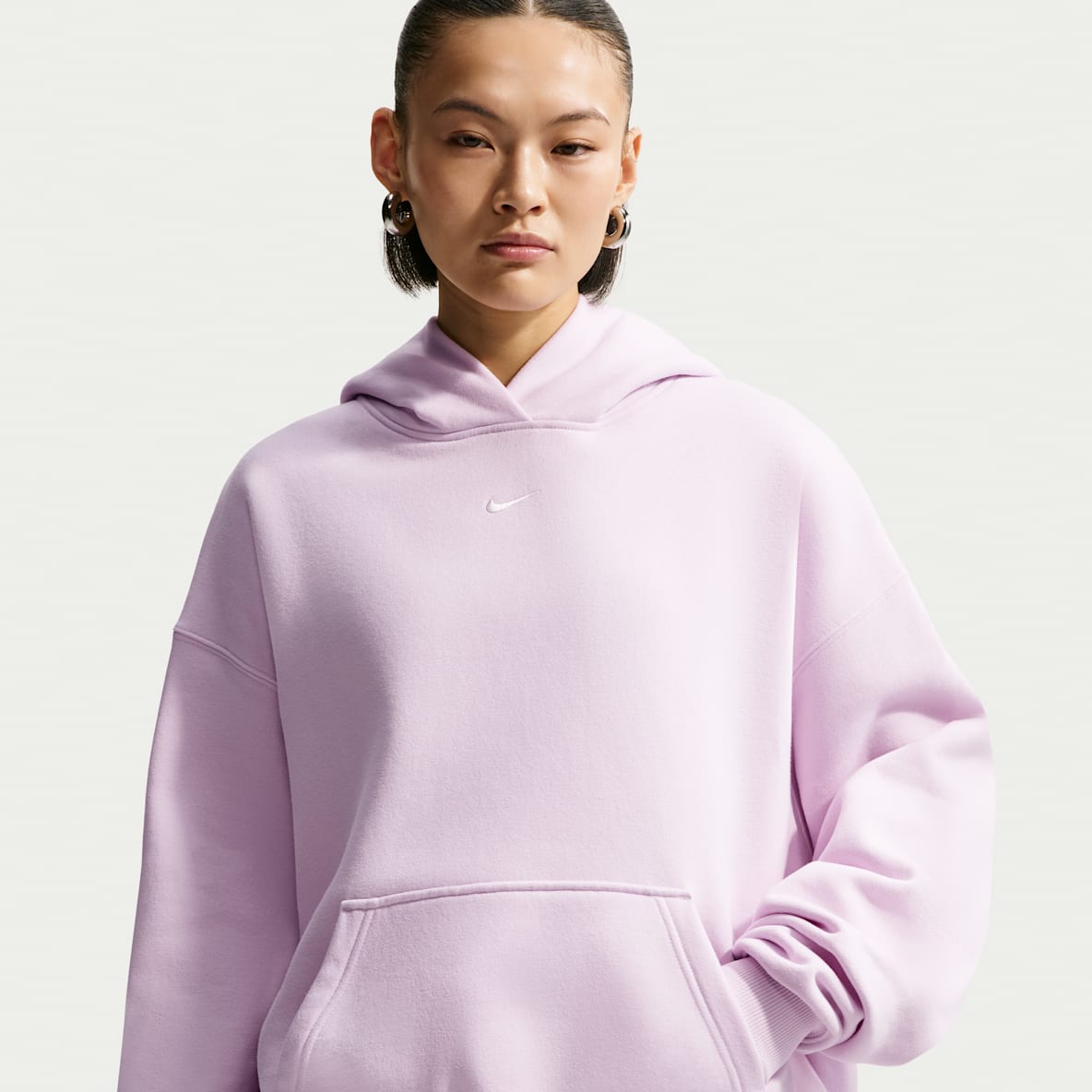 Nike Studio Fleece Medium Weight Women's Oversized Pullover Hoodie