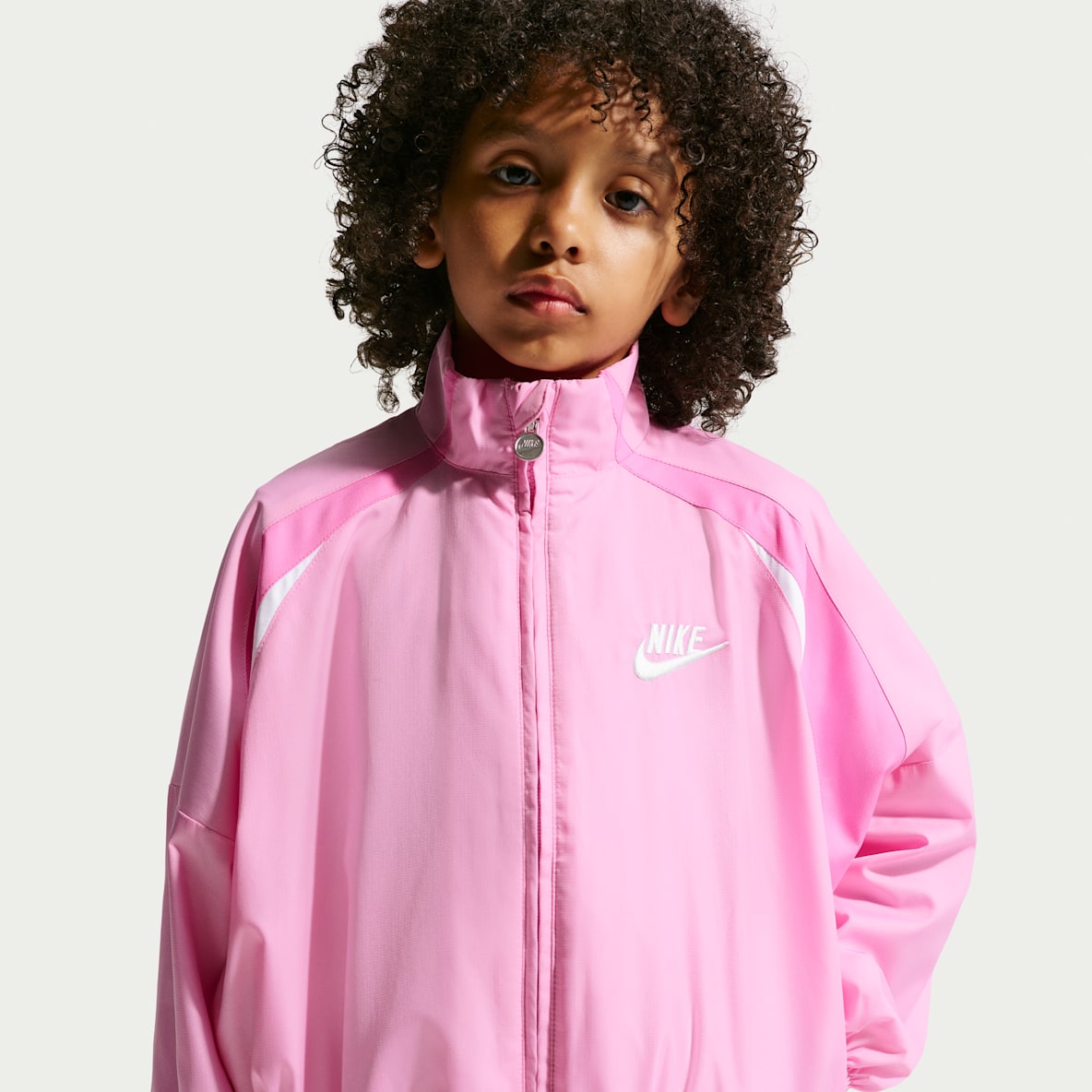 Nike Little Kids' Colorblocked Hoodless Jacket