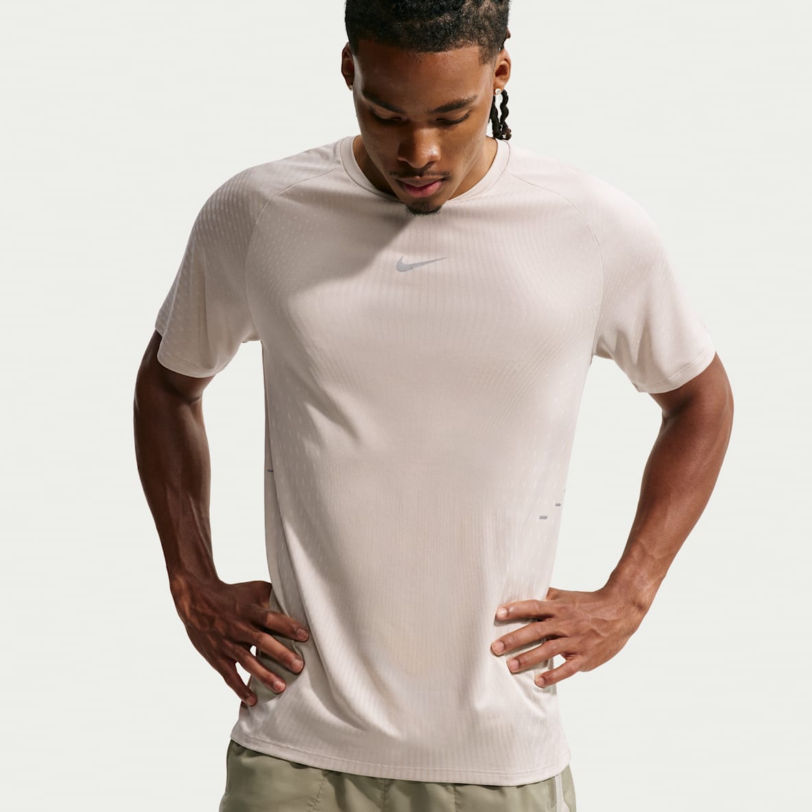 Nike Stride Aero-FIT Playera de correr de manga corta para hombre