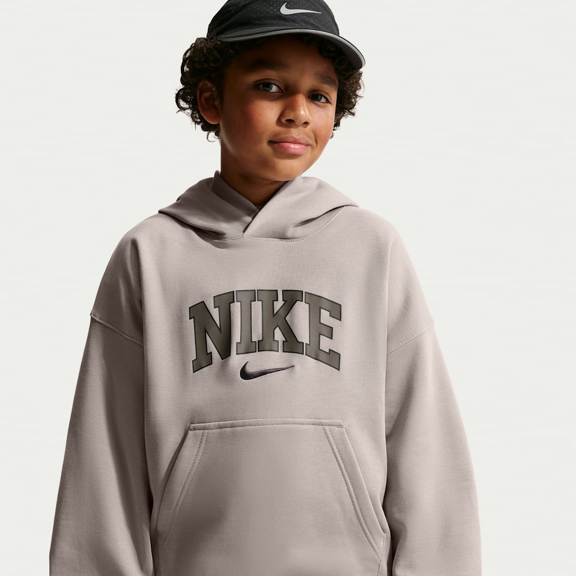 Nike Sportswear Athletic Older Kids' (Boys') Oversized Pullover Hoodie