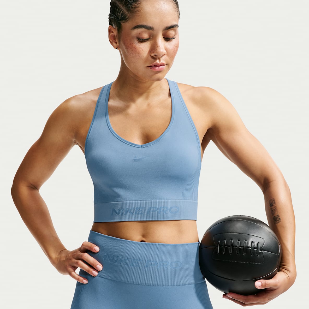 Nike Pro Seamless Débardeur court Dri-FIT pour femme