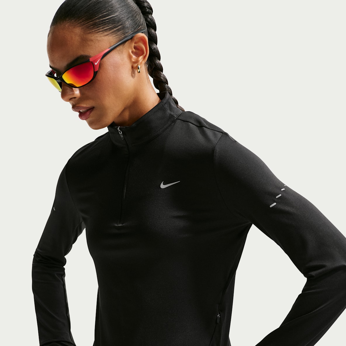 Nike Swift Women's Dri-FIT UV 1/4-Zip Running Top