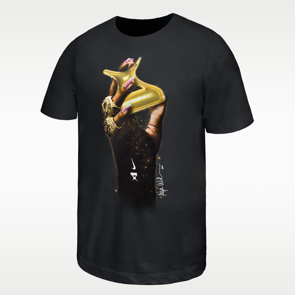 A'ja Wilson Rings "So Win" Big Kids' Nike Basketball T-Shirt