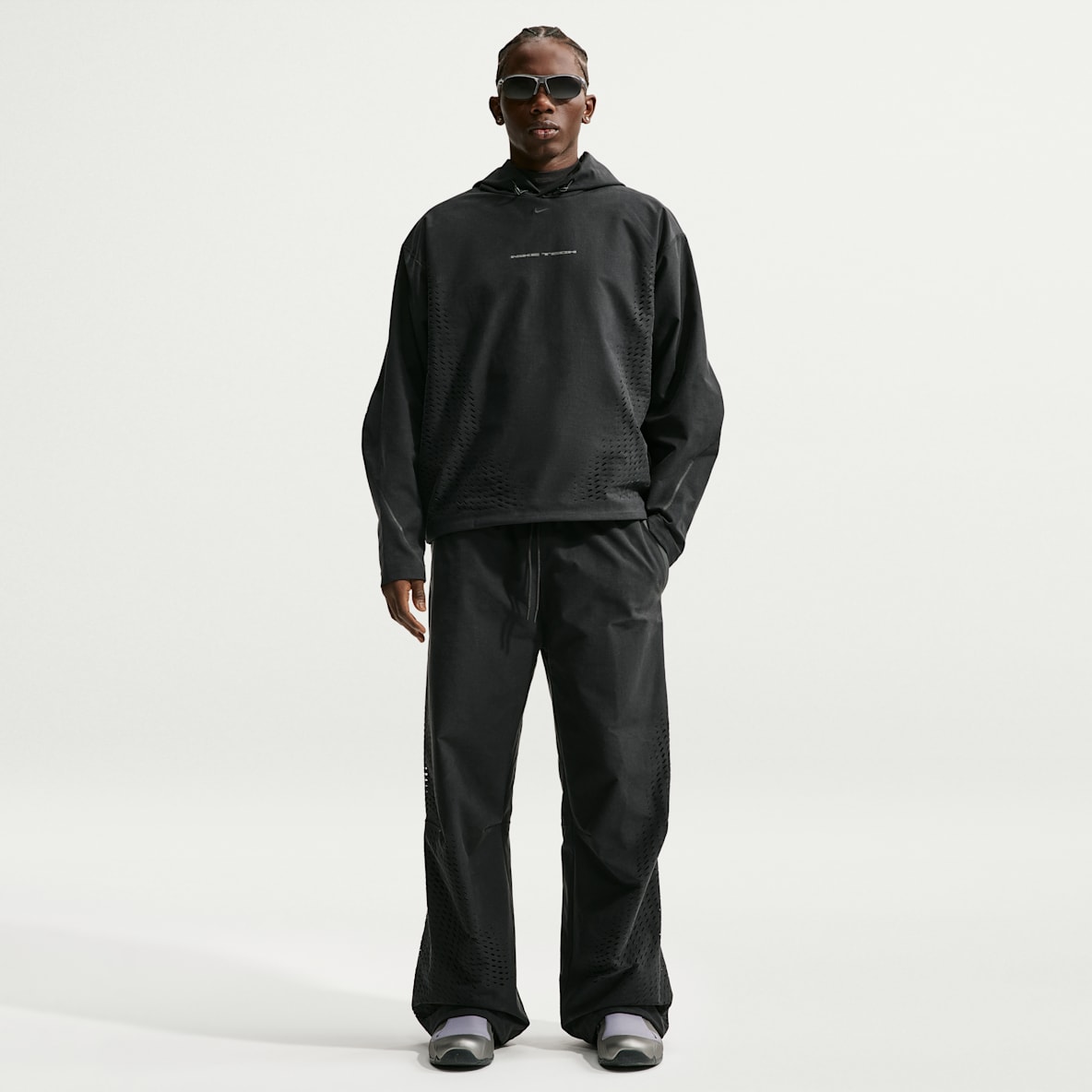 Nike Tech  Men's Dri-FIT Shori Knit Open-Hem Pants