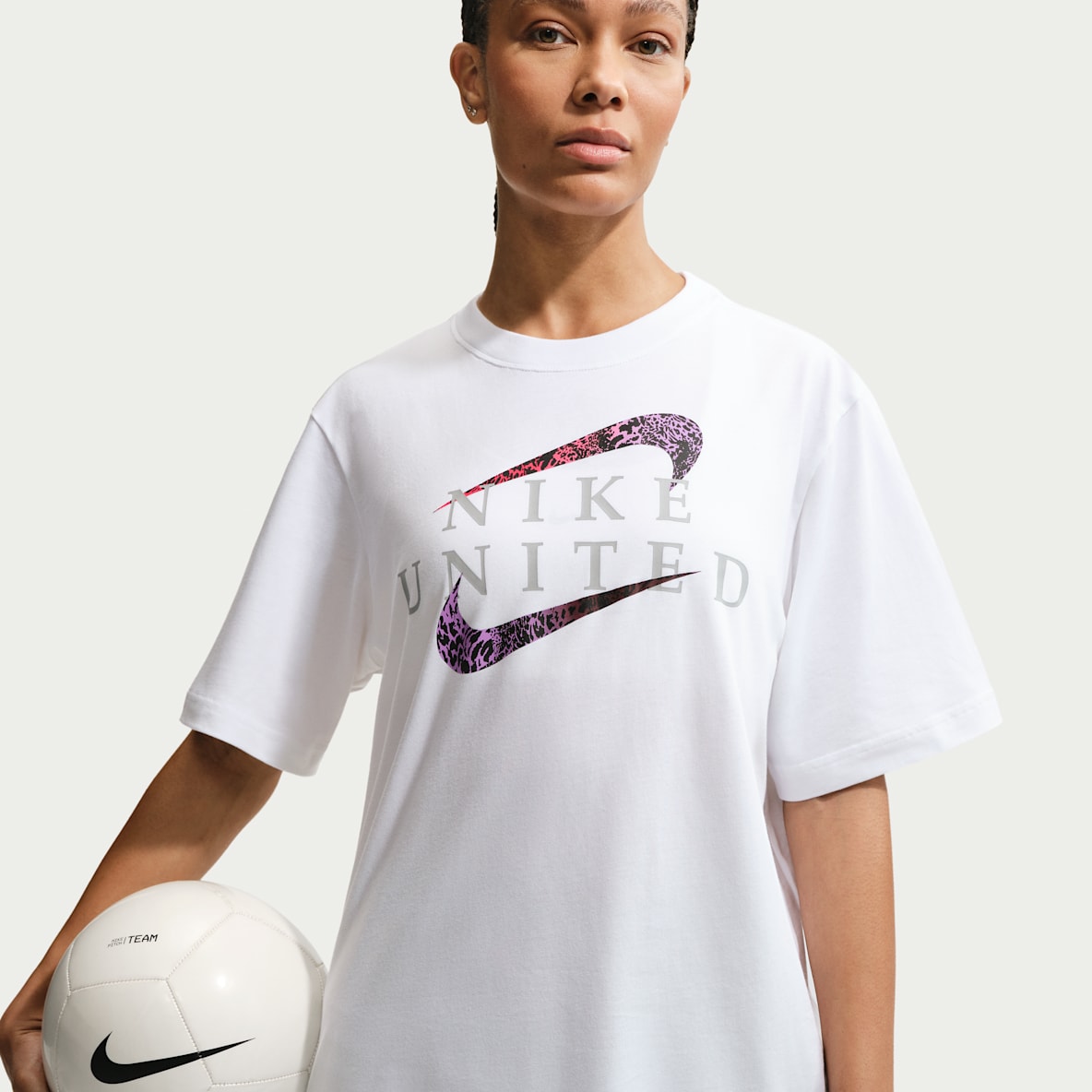Nike United Playera de fútbol para mujer