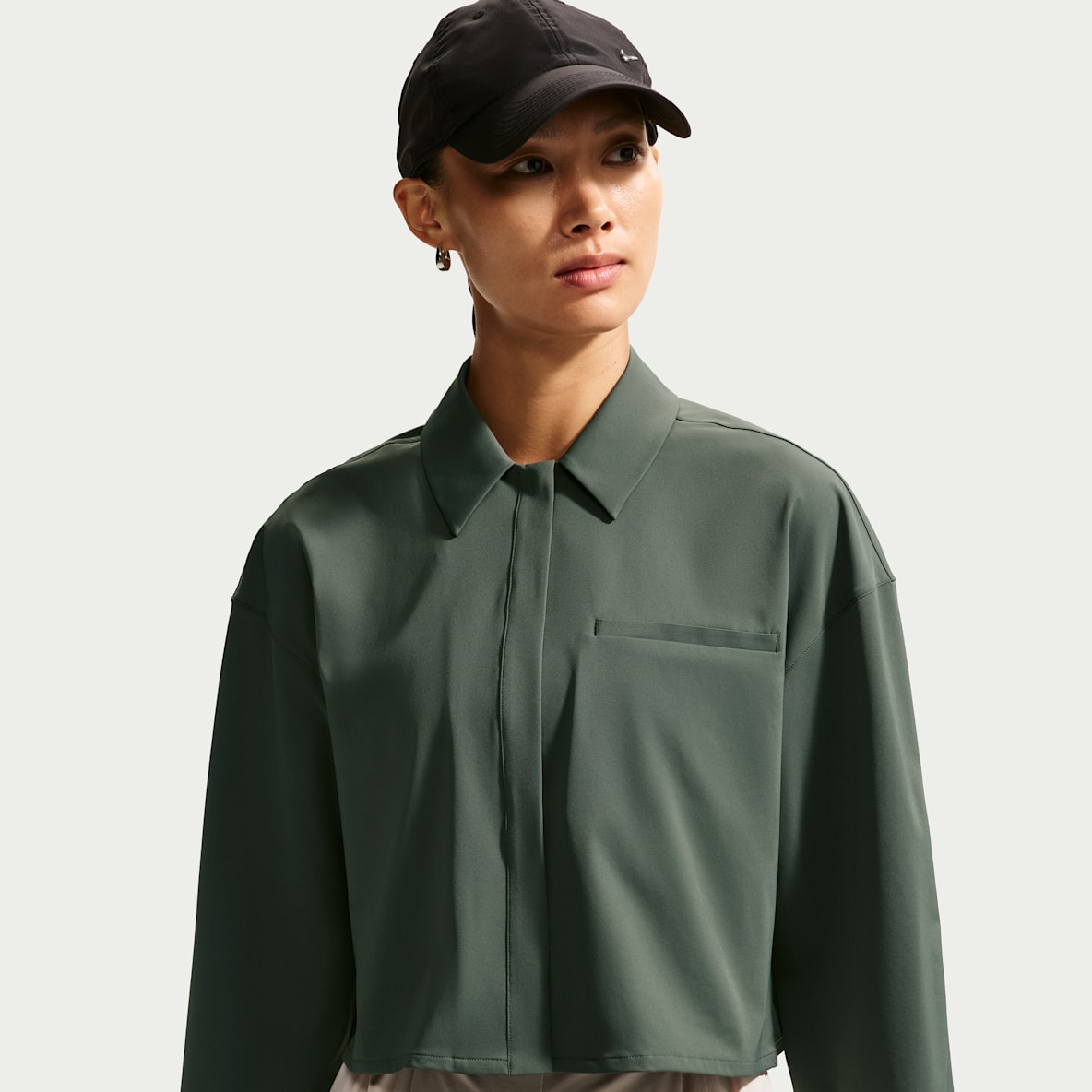 Nike 24.7 PerfectStretch Women's Dri-FIT Cropped Long-Sleeve Top