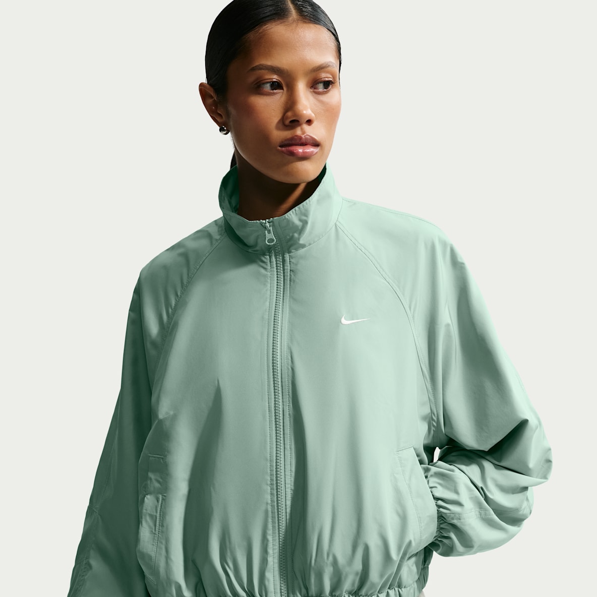 Nike Sportswear Chamarra deportiva oversized UV para mujer