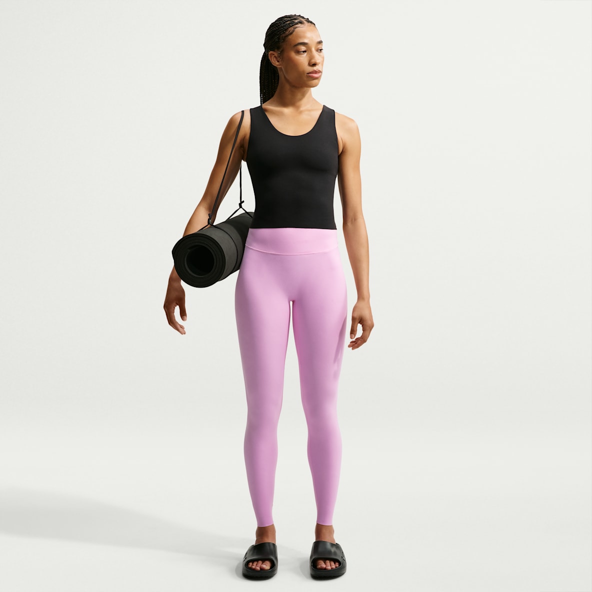 Nike Zenvy Women's High-Waisted Full-Length Leggings with No Front Seam